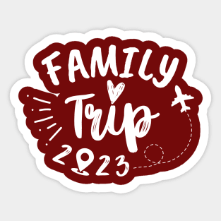 Family Trip 2023 Sticker